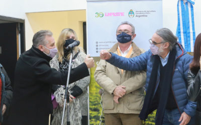 Lewandowski participó en la apertura de la oficina regional del Instituto Nacional de Semillas