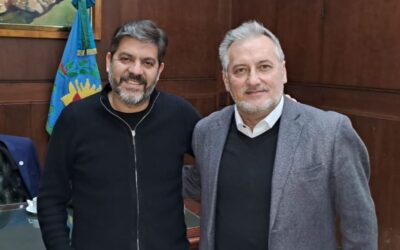 Lewandowski se reunió ministro de Gobierno de la Provincia de Buenos Aires, Carlos Bianco