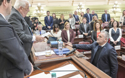 Lewandowski juró como convencional constituyente